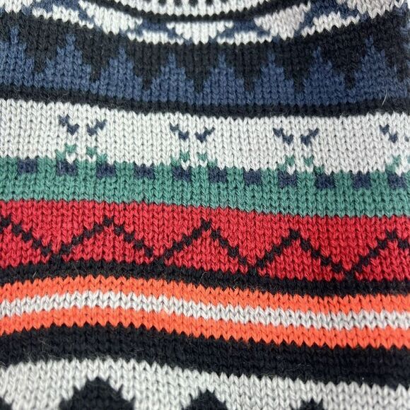 Woolworths VTG Acrylic Infinity Scarf Christmas Holiday - Picture 2 of 3